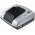 Caricabatteria compatibile con Powery con USB per Cordless Band File Metabo BF 18 LTX 90