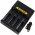 Caricabatteria Nitecore USB C CI4 con 4 alloggiamenti di ricarica per batteria Li Ion, NiMH e NiCd