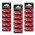30x Camelion a bottone LR66 / AG4 / G4 / LR626 / 177 / SR626W / GP77A / 377