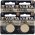 4x Batteria a bottone al litio Varta Electronic CR2430 3V 1 blister