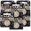 6x batteria a bottone al litio Varta Electronic CR2430 3V 1 blister