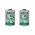 Saft 2x batteria al litio LS14250 1/2AA 3,6Volt