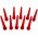 10x lame di ricambio per tagliaerba Gardena EasyCut Li 18/23 (9823 20)/Comfor Cut Li 18/23 R (9825 20)