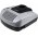 Caricabatteria compatibile con Powery con USB per Trapano avvitatore Black & Decker PS3650K