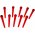 10x lame di ricambio per tagliaerba Gardena EasyCut Li 18/23 (9823 20)/Comfor Cut Li 18/23 R (9825 20)