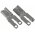 2 Adattatore universale da Faston 4,8 mm a 6,3 mm per batteria al piombo acido