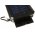 Powerbank Goobay per l'esterno, caricatore ad energia solare compatibile con Samsung Galaxy S7 / S7 edge 8,0Ah