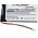 Batteria adatta al lettore MP3 Archos AV 404